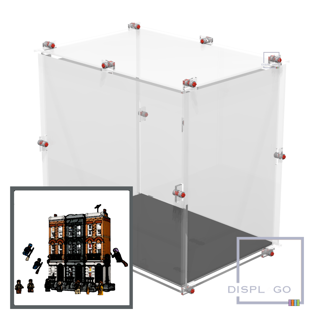 Display Case for LEGO® 76408 12 Grimmauld™ Place wizard world