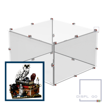 Display Case for LEGO® 76394 Sorcerer's Stone Collectors' Edition