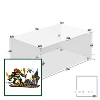Display Case for LEGO® 77093 The Legend of Zelda™ Ocarina of Time™ – The Final Battle