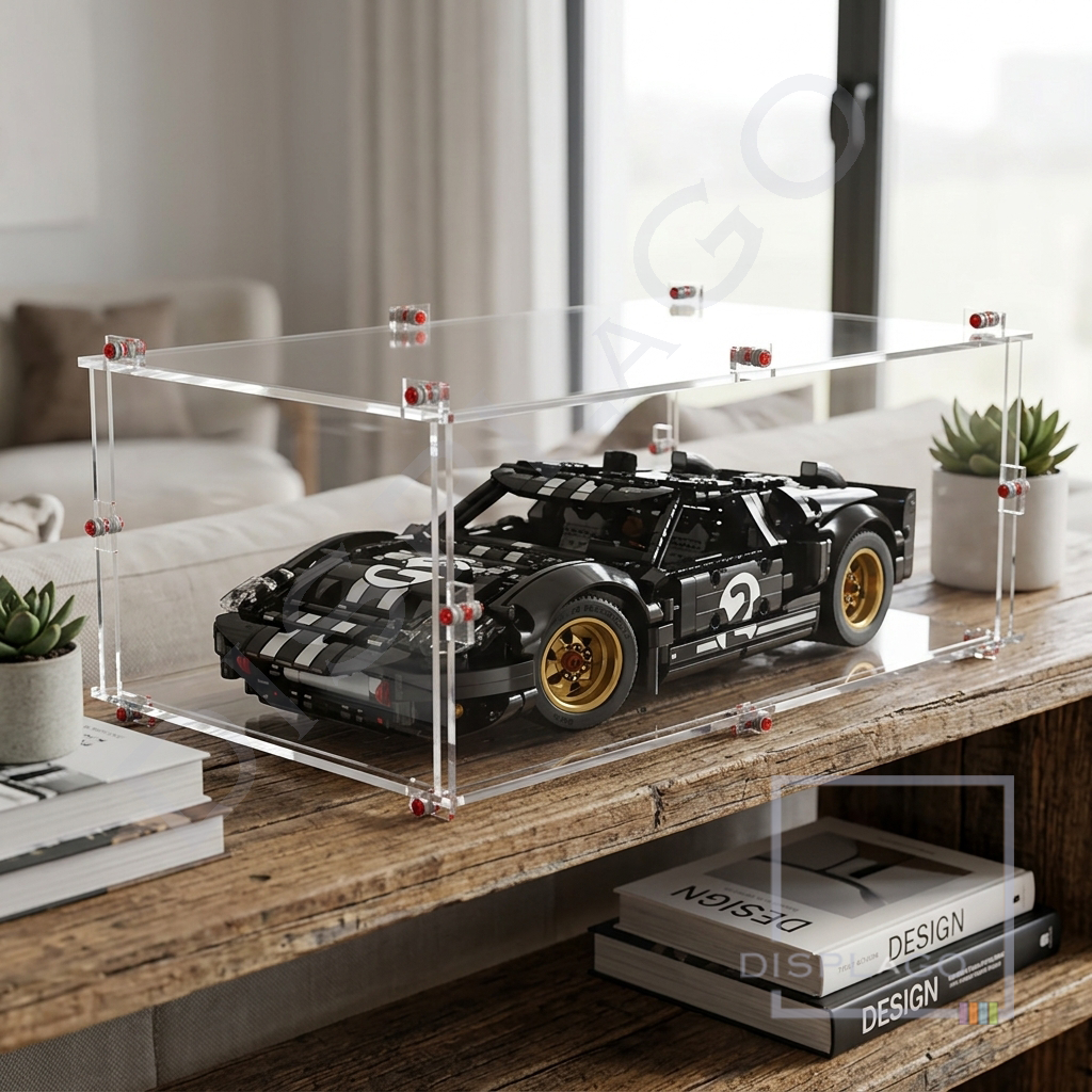 Display Case for LEGO® 42223 Technic™ 1966 Ford™ GT40 MKII™ Race Car speed hunger