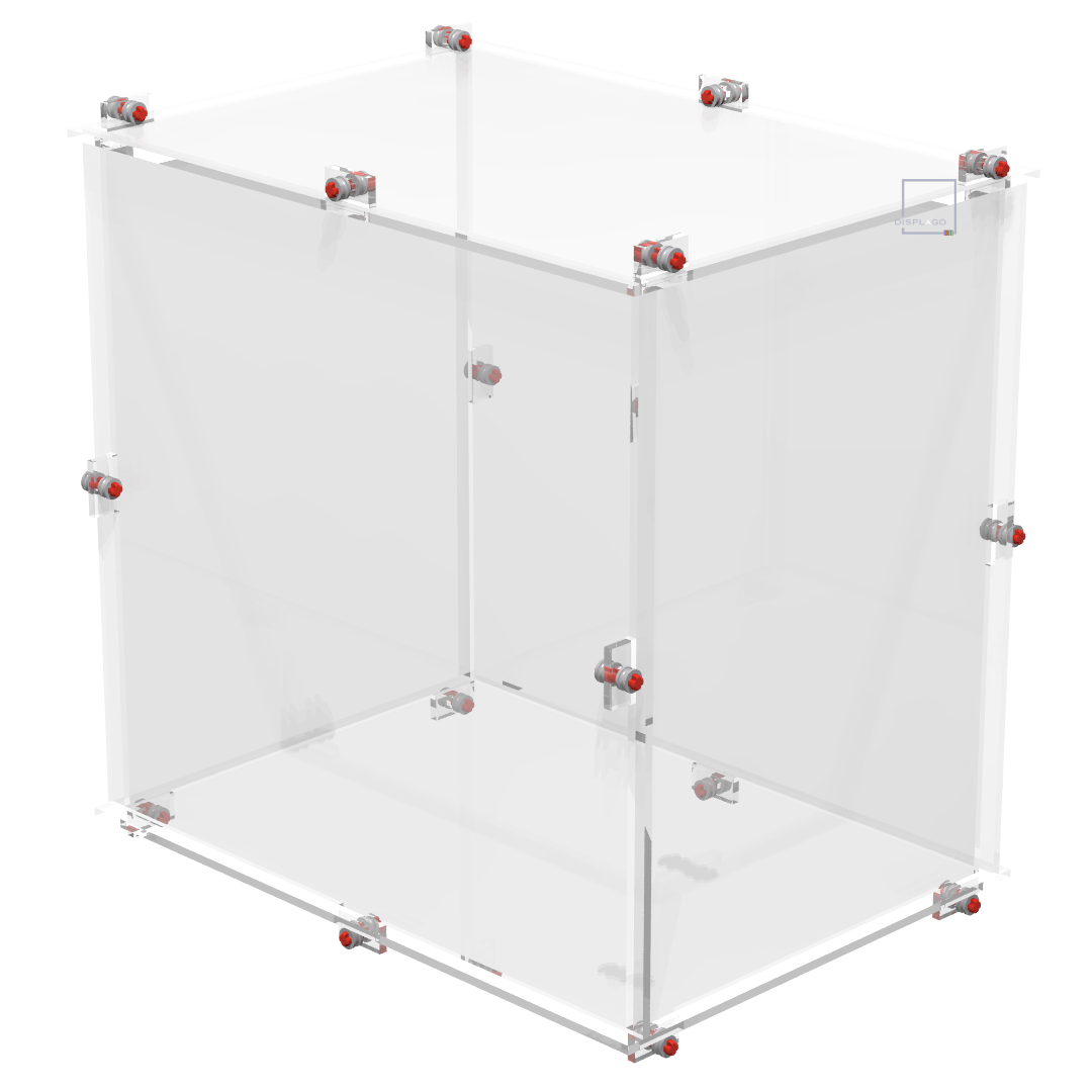 Display Case for LEGO® 72153 Venusaur™, Charizard™ and Blastoise™