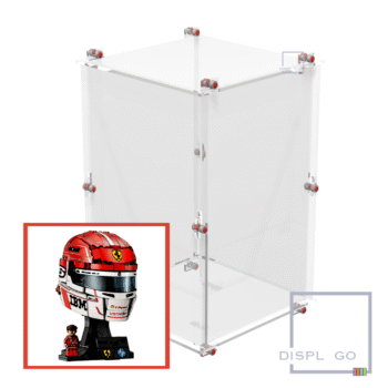 Display Case for LEGO® 43014 Scuderia Ferrari™ HP™ Charles Leclerc™ Helmet speed hunger