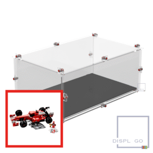 Ferrari™ F2004 & Michael Schumacher™ Display Case for LEGO® # 11375