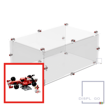 Ferrari™ F2004 & Michael Schumacher™ Display Case for LEGO® # 11375