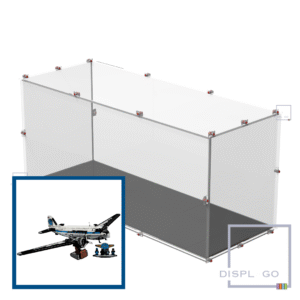 Douglas™ DC-3 PAN AM™ Airliner™ Display Case for LEGO® # 11378