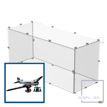 Douglas™ DC-3 PAN AM™ Airliner™ Display Case for LEGO® # 11378