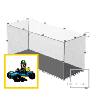 Mario Kart™ Luigi & Mach 8™ Display Case for LEGO® # 72050