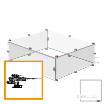The Mandalorian's N-1 Starfighter™ Display case for LEGO #75442