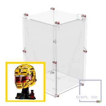 Display Case for LEGO® 43022 Scuderia Ferrari™ HP™ Lewis Hamilton™