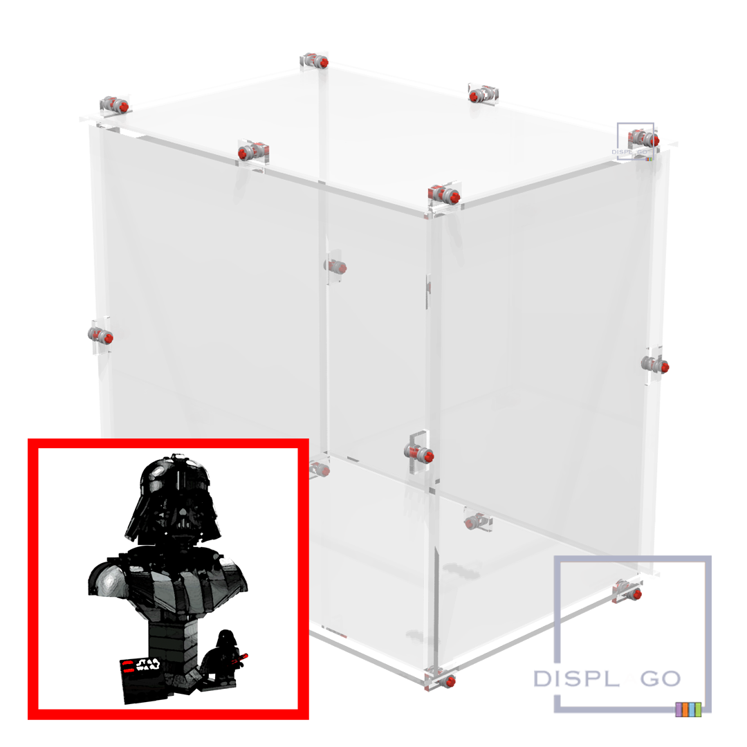 Display Case for LEGO® 75439 Darth Vader™ Bust