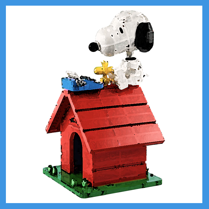 Peanuts Snoopy's Doghouse™ Display Case for LEGO® #21368 movie